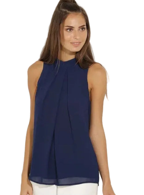 Women Casual Sleeveless Blouse Tops