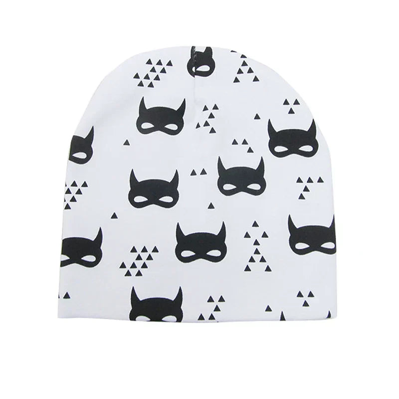 Baby Cotton Beanie Hats 0-24 months