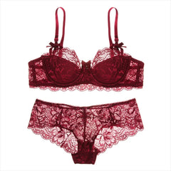 Women Sexy Lace Push Up Underwear Sets
