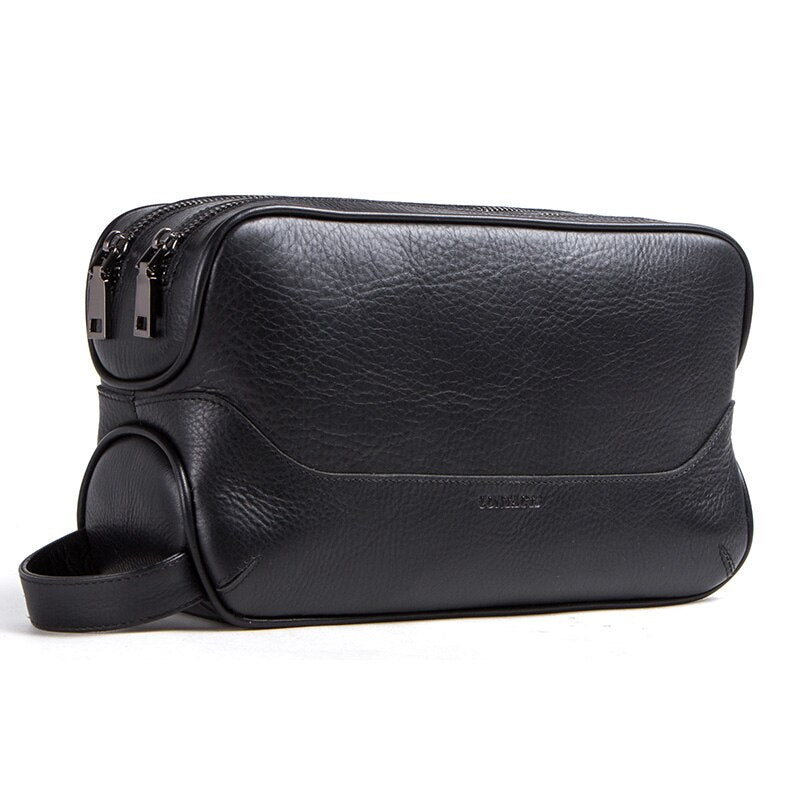 Men Luxury Large Makeup Pouch Organizer Travel Toiletry Bag