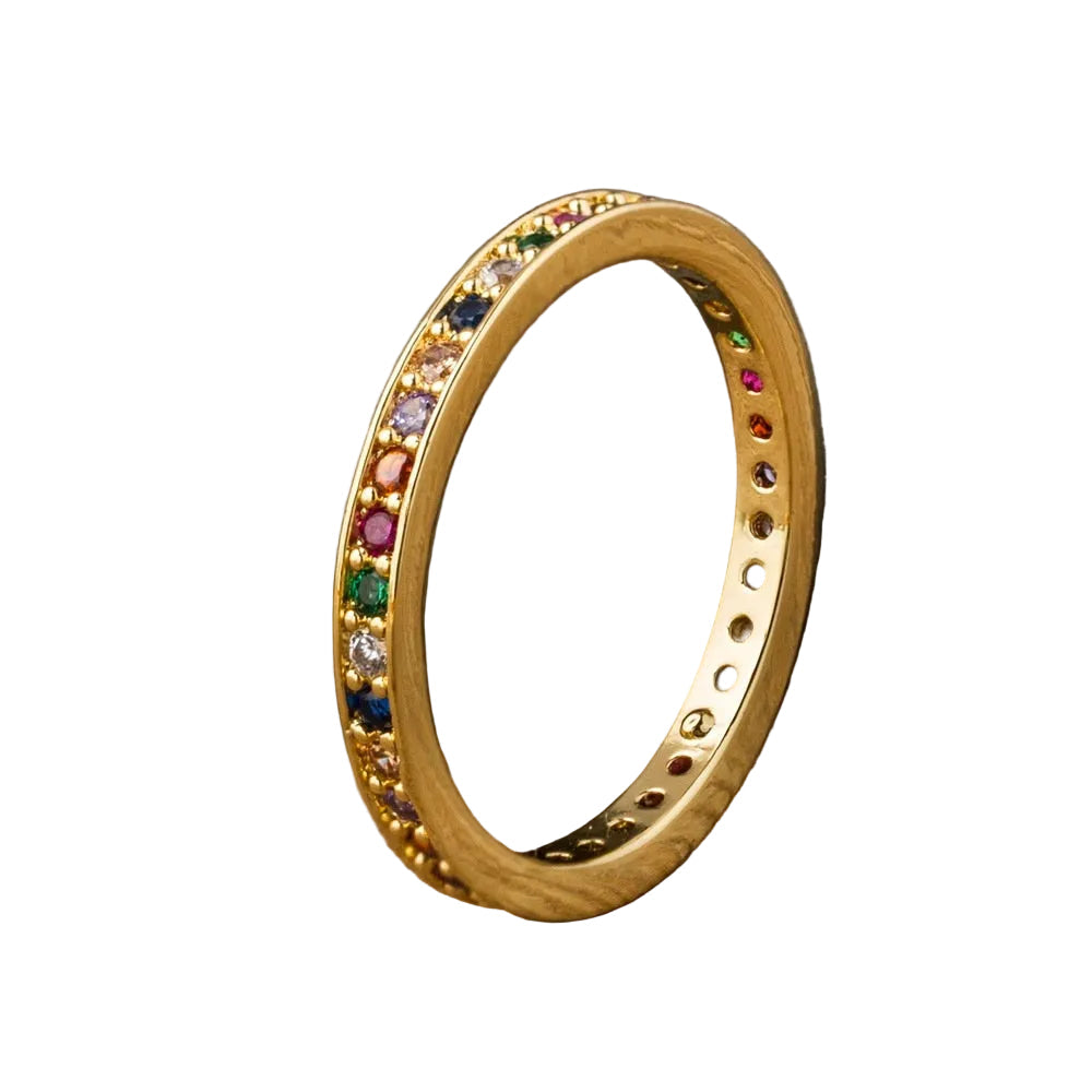 Accessories Women CZ Eternity Band Ring