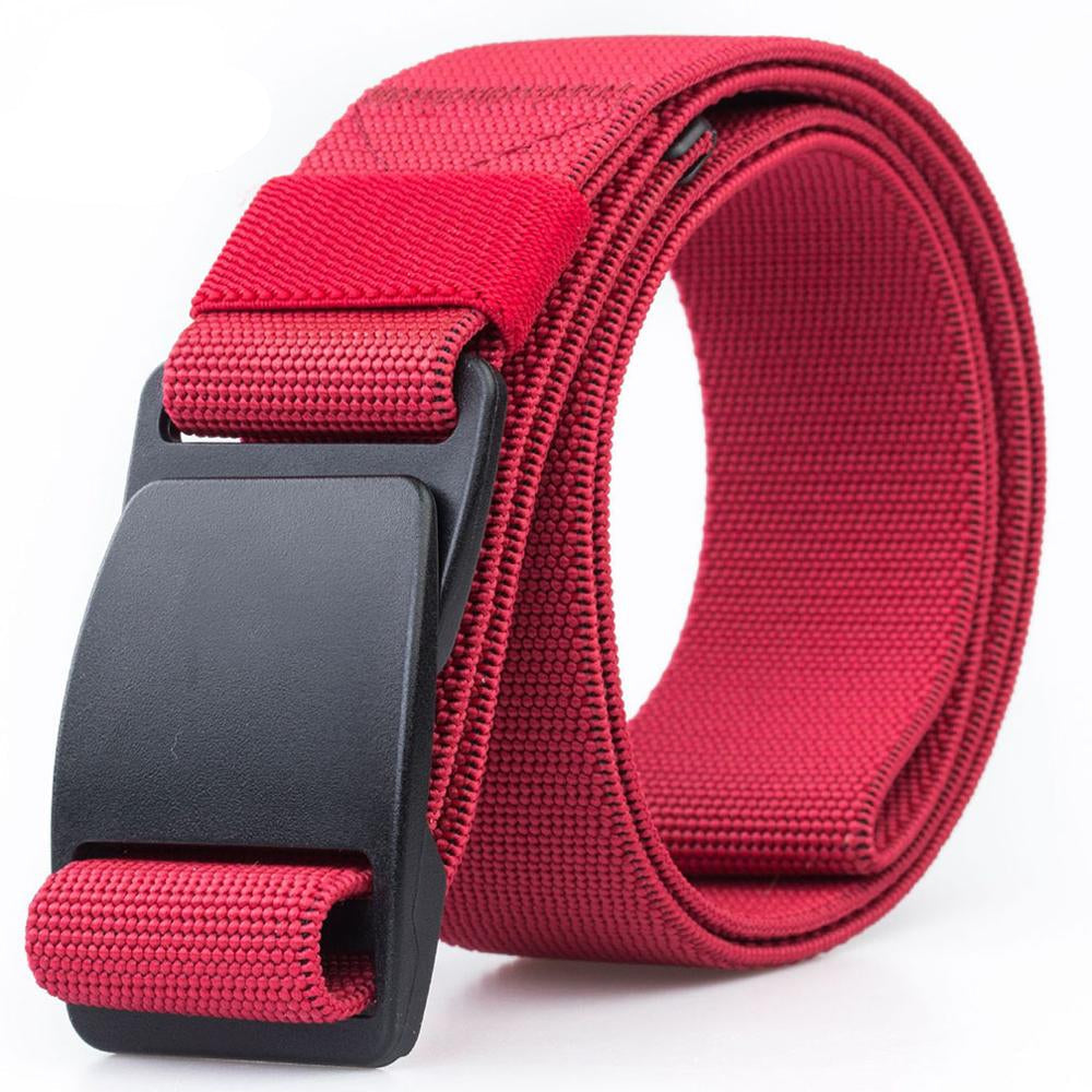 Unisex Design Quality Hard Plastic Buckle Belt