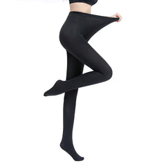 Women Winter Thermal Velvet Footed Leggings