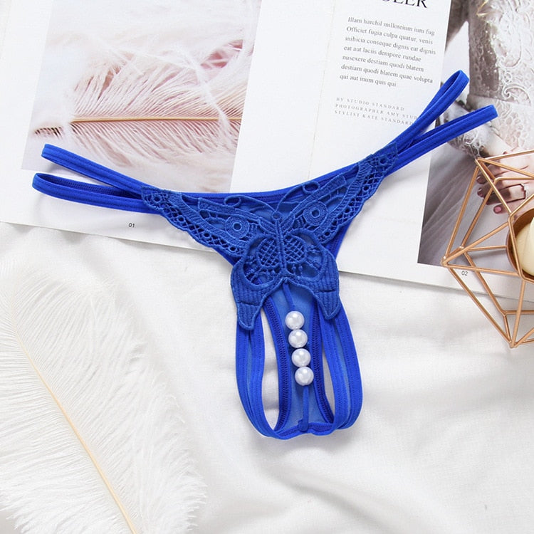 Women Sexy Lace Transparent Panties Lingerie