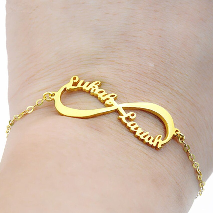 Accessories Women Infinity Name Bracelet Personalized Bracelets