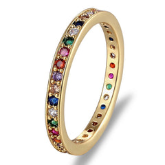 Accessories Women CZ Eternity Band Ring