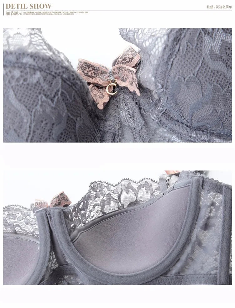 Women Sexy Lace Push Up Underwear Sets