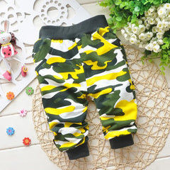 Newborn Baby Boy Cotton Camouflage SweatPants