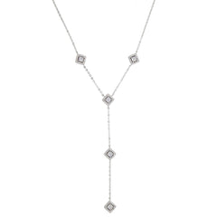 Women Long bling Necklace