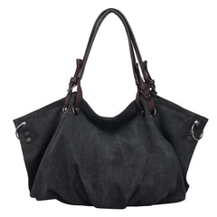 Accessories Women Canvas Large Capacity Shoulder Handbag