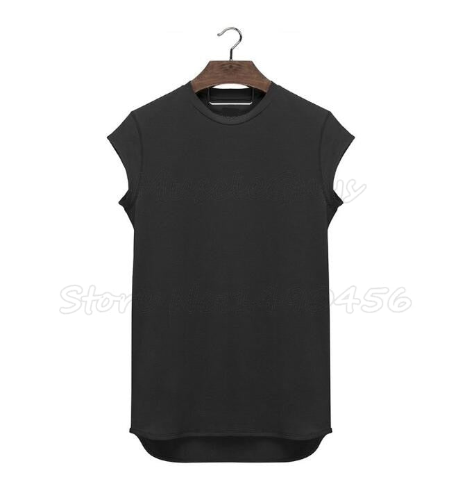 Men Muscle Hugging Gym Fitness Active T Shirt