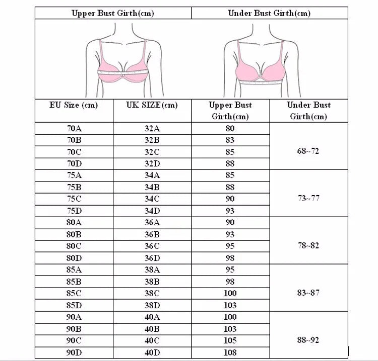 Women Sexy Lace Push Up Underwear Sets