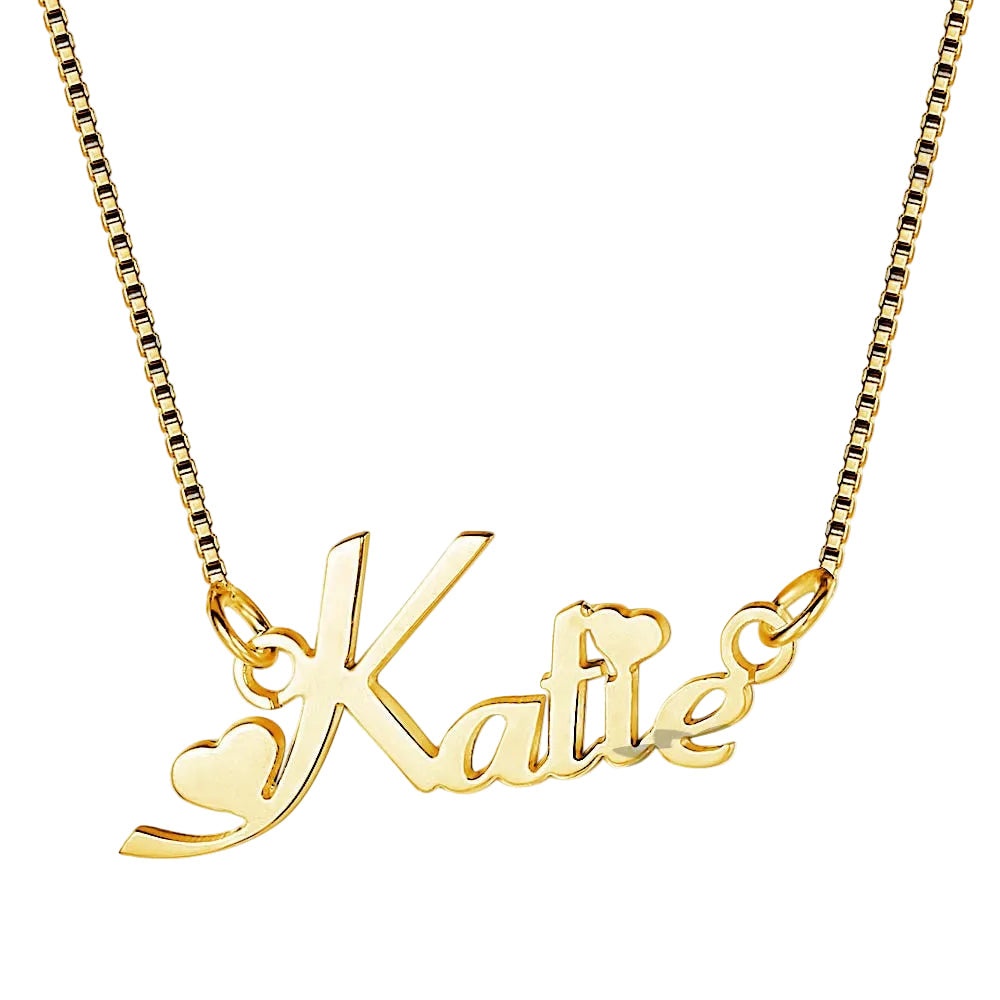 Sterling Silver 925 Russian Link Personalized Pendant Necklace