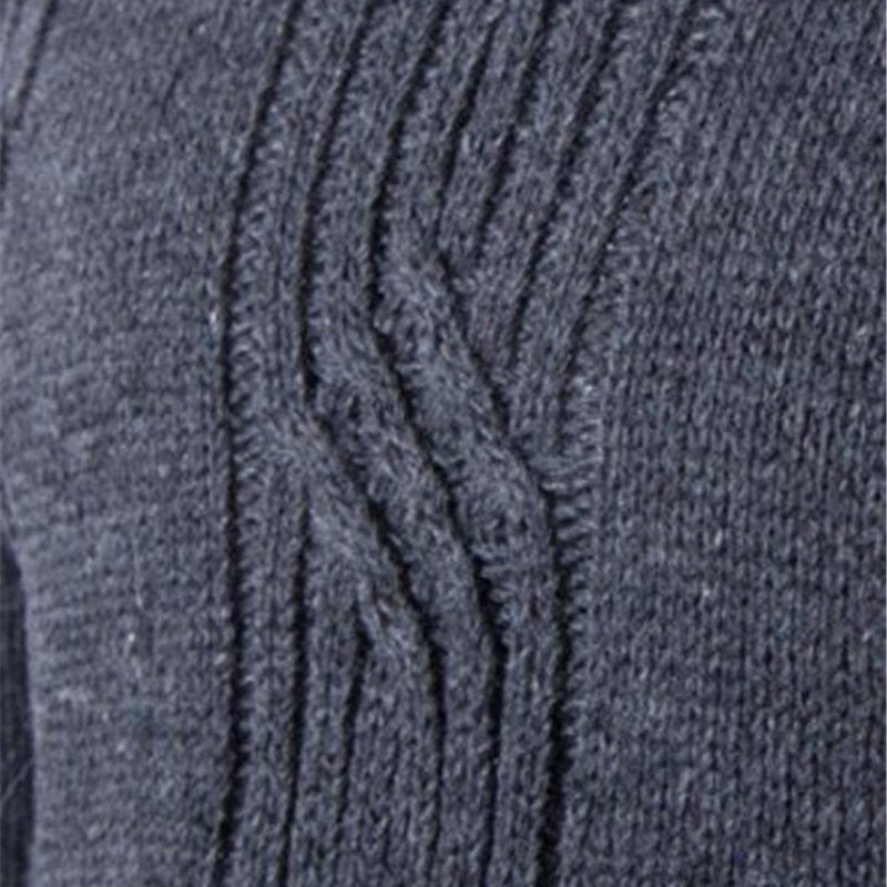 Male Pullover Slim Warm Sweater