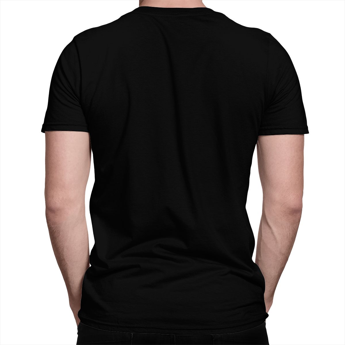Men Short Sleeve Casual Anime Space Spike T Shirt
