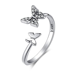 Women 925 Sterling Silver Animal Style Rings