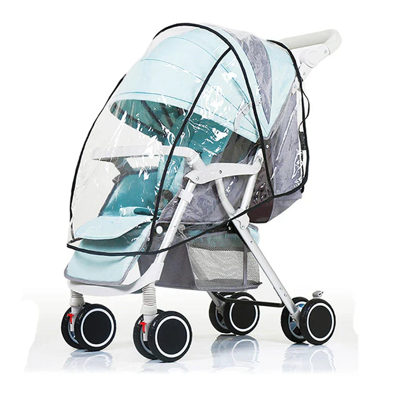 Accessories Kids Waterproof Transparent Stroller Weather Cover