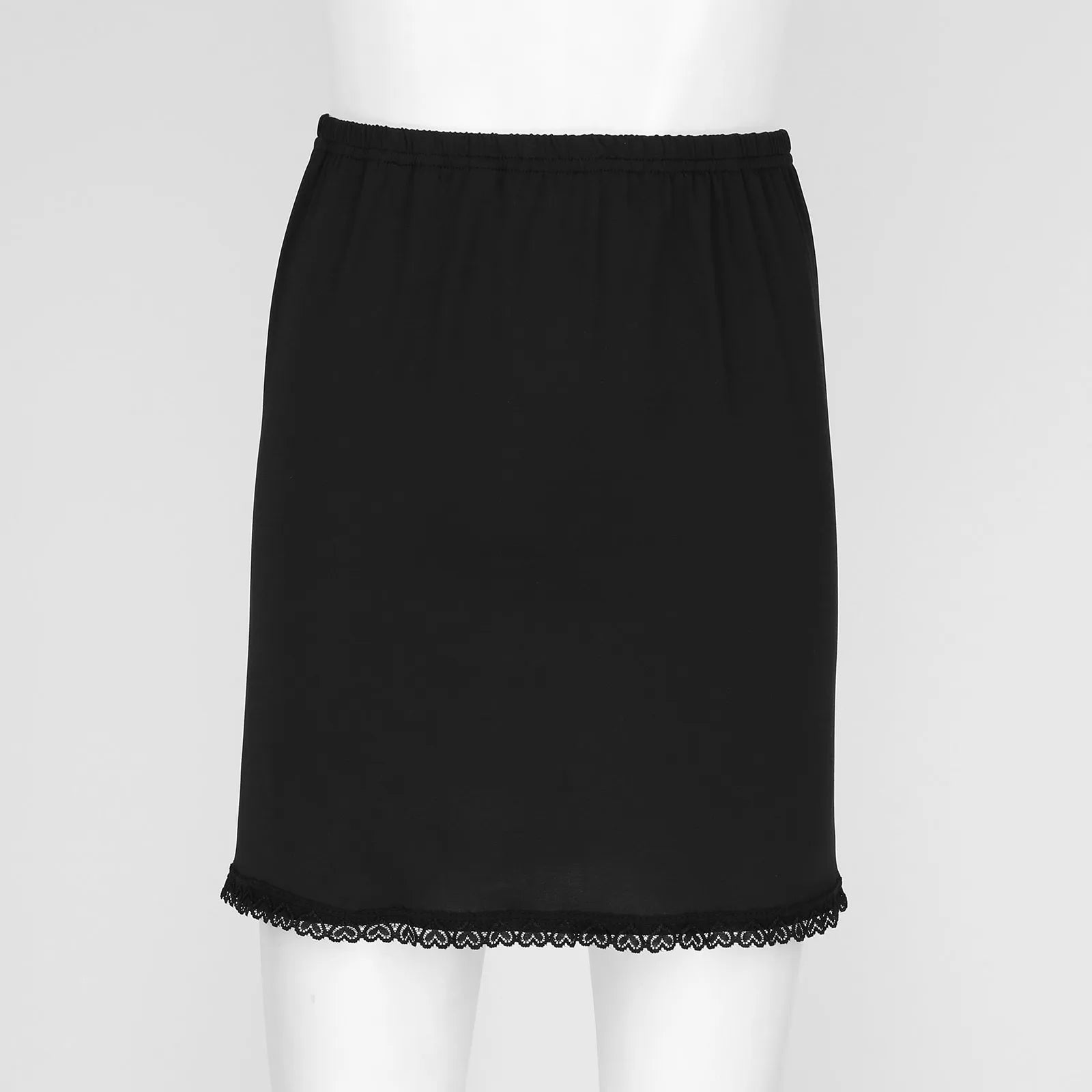 Women Basic Anti-Glare Lace Inner Half Slip