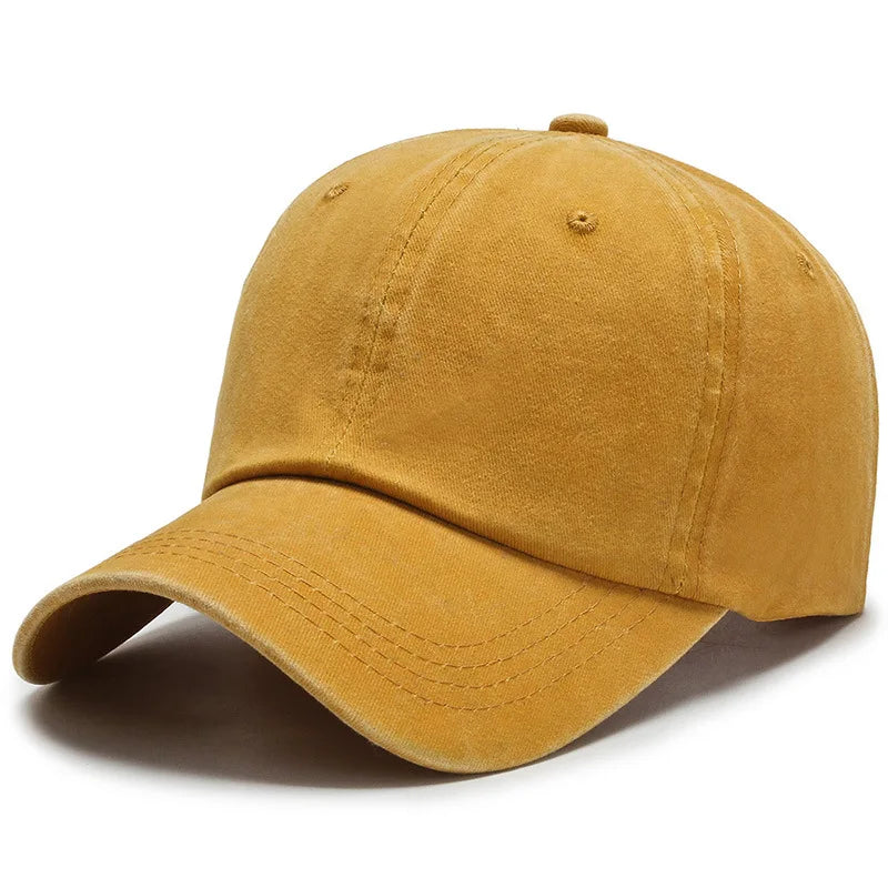 Unisex Cotton Adjustable Snapback Baseball Cap