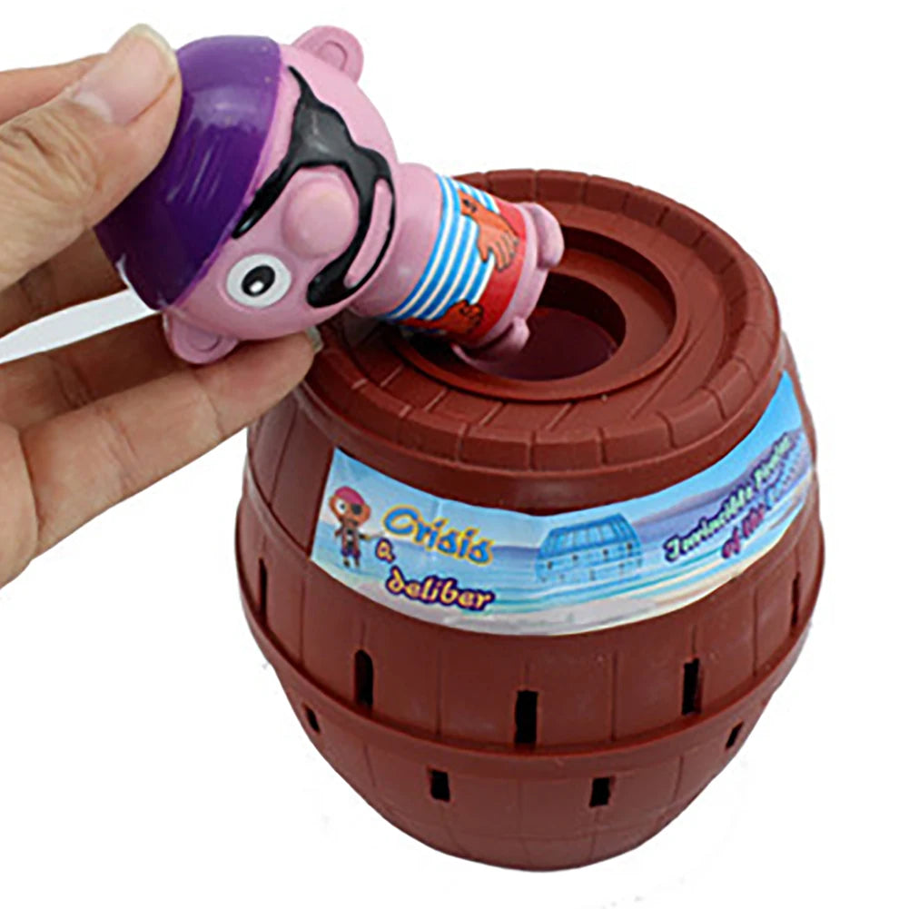 Kids Funny Lucky Game Gadget Jokes Tricky Pirate Barrel