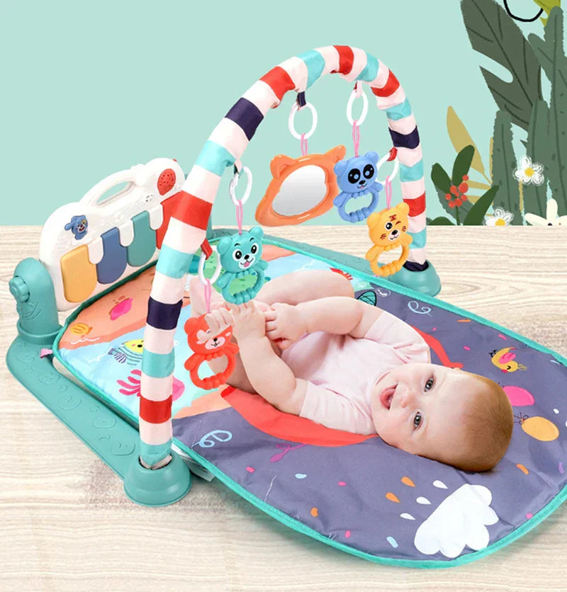 Baby Early Education Toys Foldable Gym Play Mat Unisex