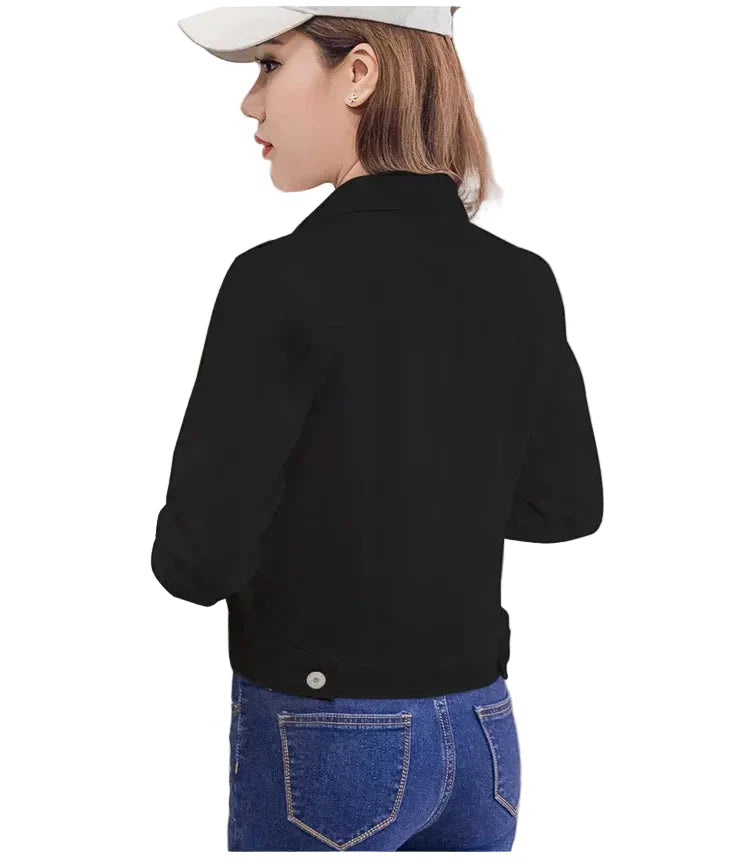 Women Long Sleeve Denim Jackets