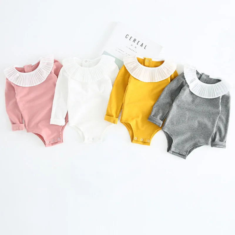 Newborn Baby Long Sleeve Jumpsuit Romper