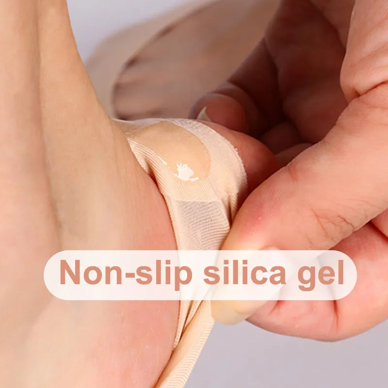 Women Accessories Breathable Invisible Silicone Silk Boat Socks