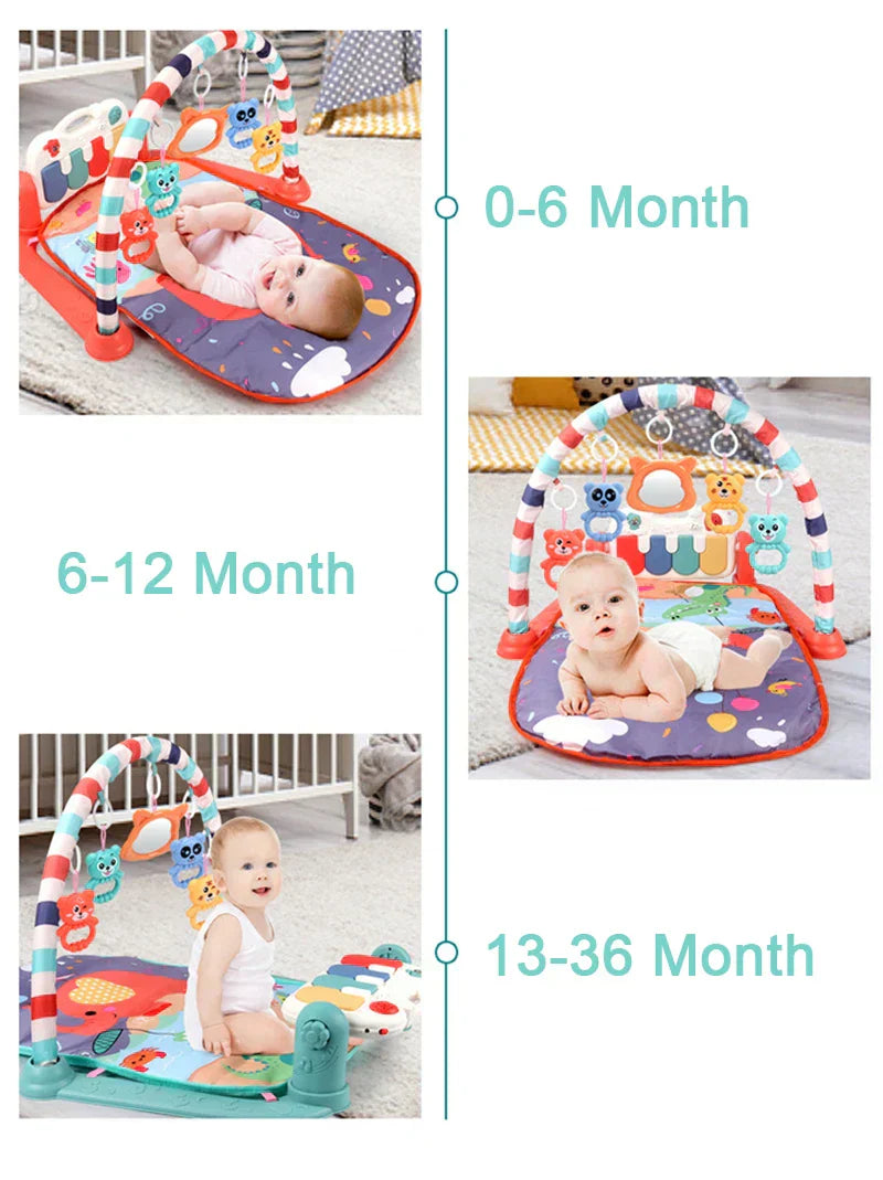 Baby Early Education Toys Foldable Gym Play Mat Unisex