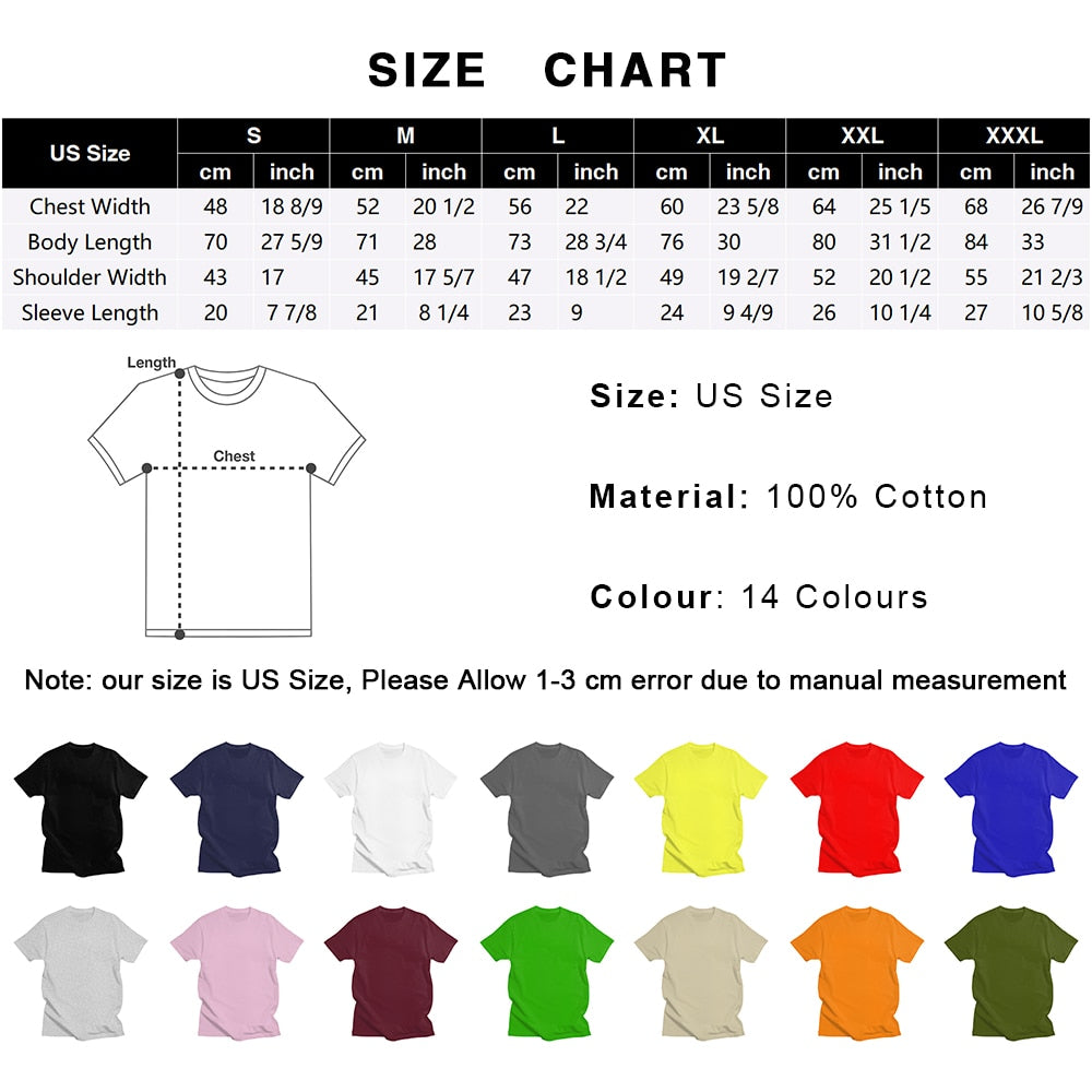 Men Short Sleeve Casual Anime Space Spike T Shirt