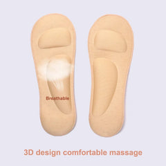 Women Accessories Breathable Invisible Silicone Silk Boat Socks