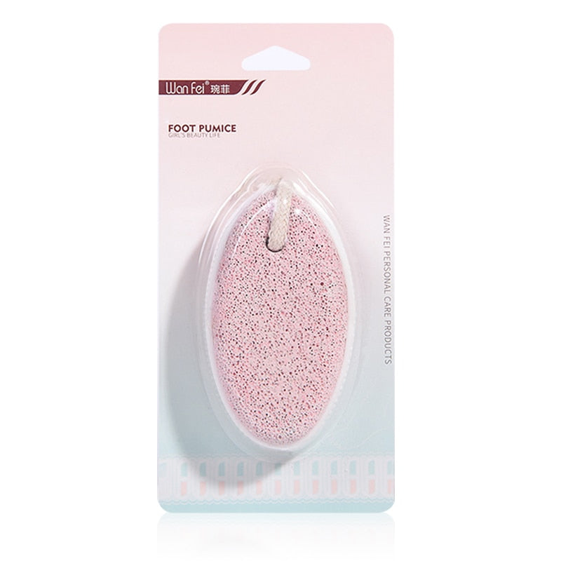 Women 1PC Foot Stone File Exfoliating Natural Lava Stone