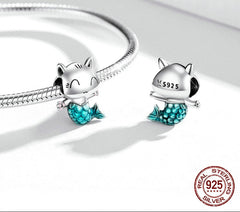 Sterling Silver 925 Enamel Colour Bracelet Charms