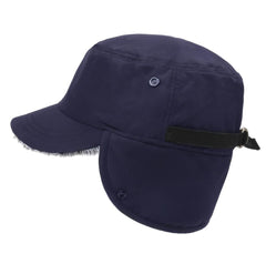 Unisex Waterproof Winter Brimmed Plush Earflap Cap