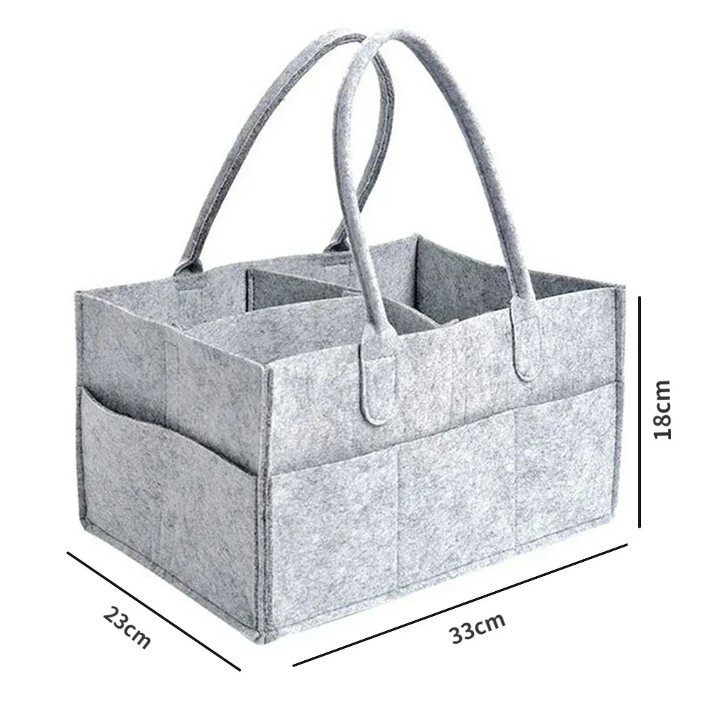 Nursery Essentials Foldable Storage Box Diaper Bag Storage Caddie