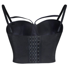 Women Fashion Gothic Crop Tops