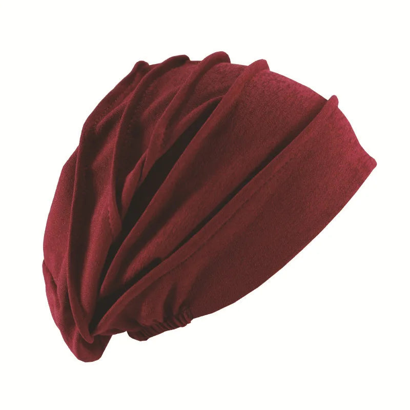 Women Hijabs Turban Elastic Cloth Head Cap