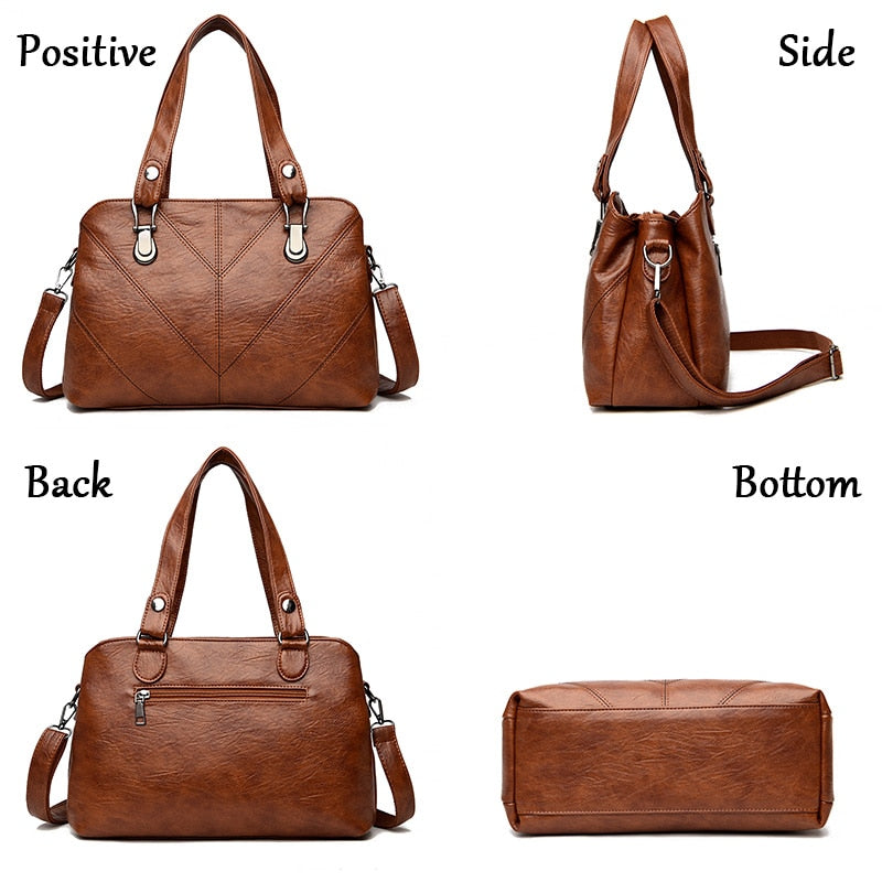 Accessories Women Designer Leather Luxury Tote Handbag