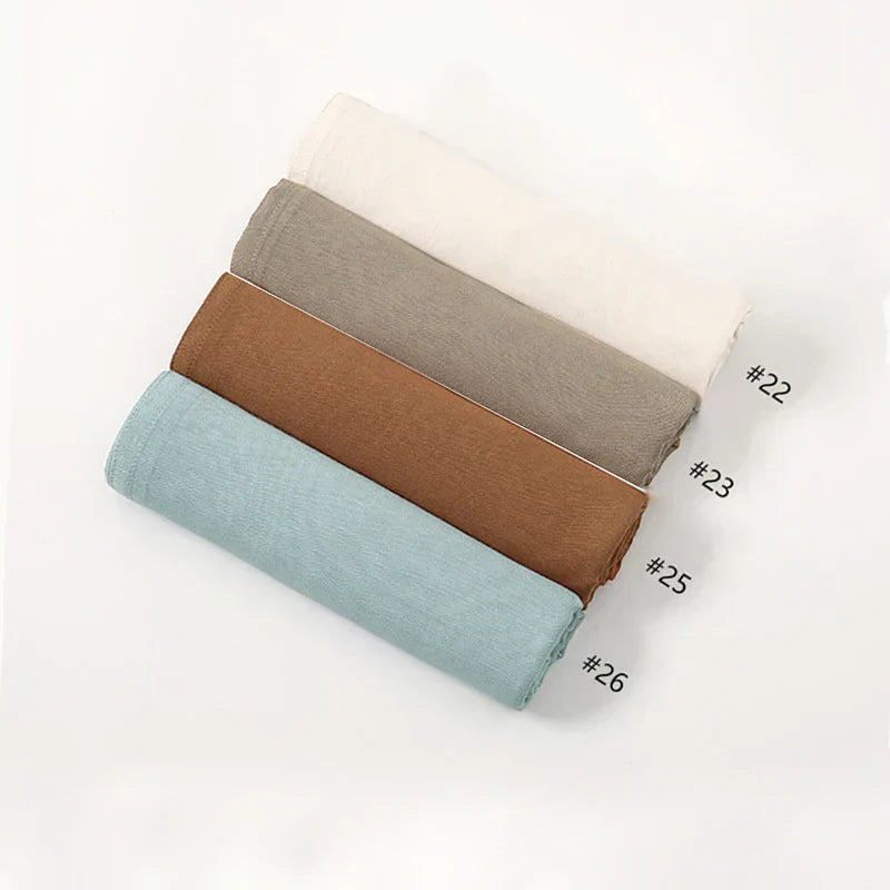 Women Cotton Rayon Hijab Scarf