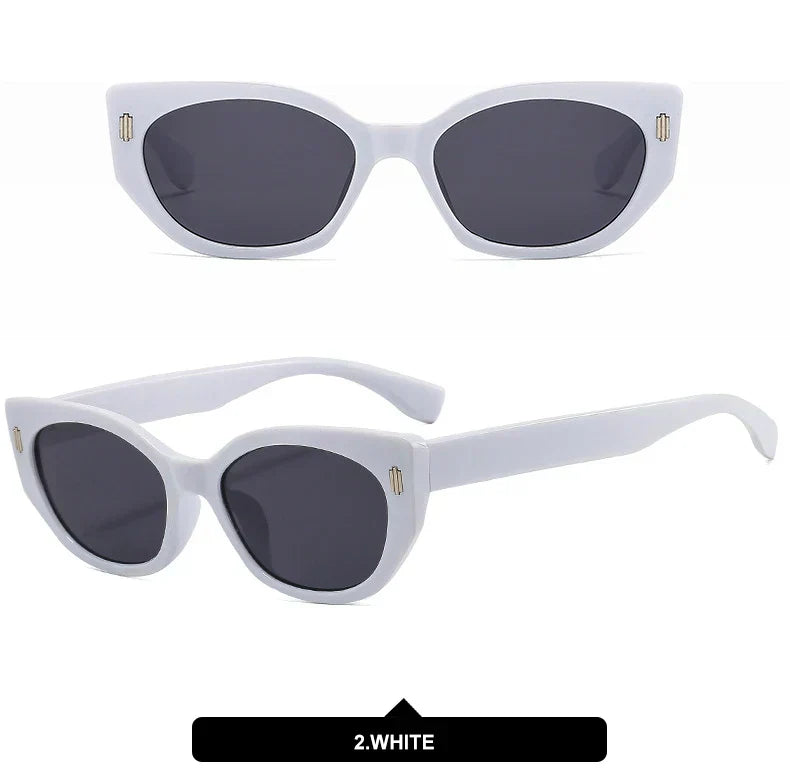 Women Retro Vintage Cat Eye Sunglasses UV400