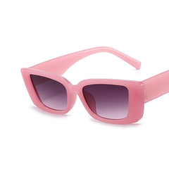 Accessories Women Vintage Retro Rectangle Sunglasses
