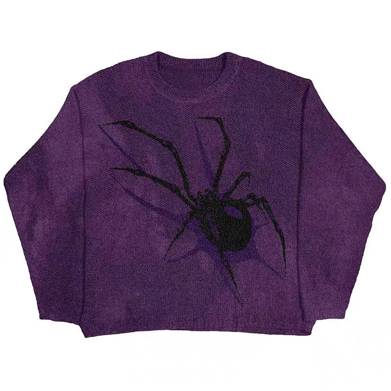 Women Anime Knit Vintage Cashmere Sweater