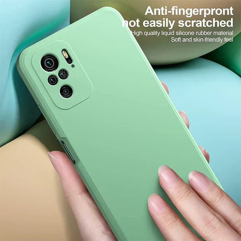 Accessories Xiaomi Redmi Note 10 Pro Max 10S Original Matte Silicone Soft Case