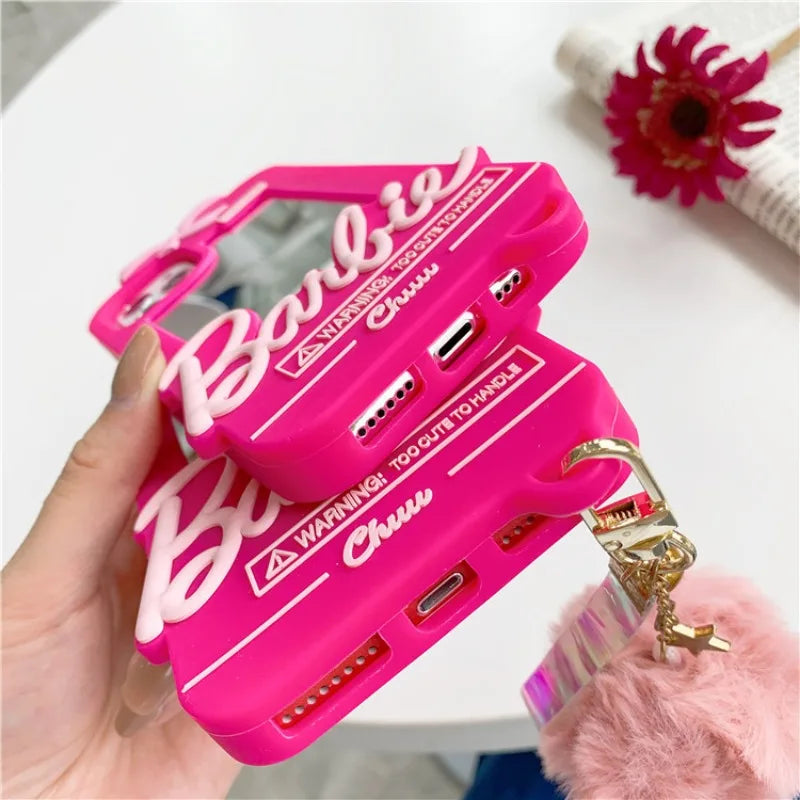 Kids Barbie Mirror Iphone Pro Max Phone Cases