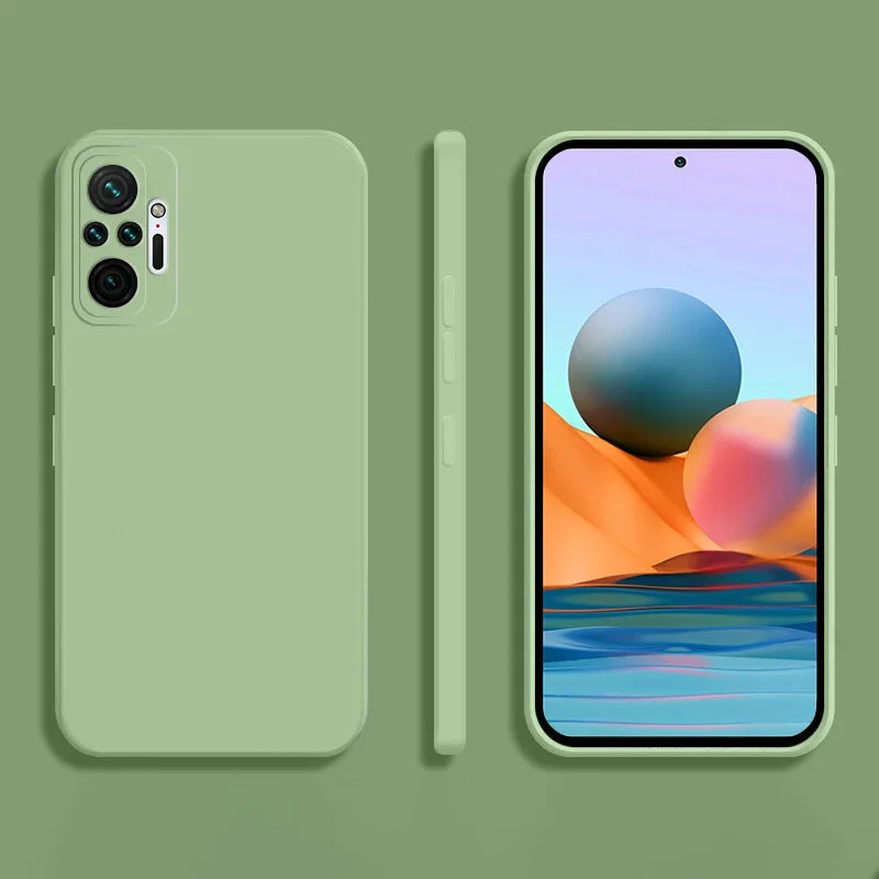 Accessories Xiaomi Redmi Note 10 Pro Max 10S Original Matte Silicone Soft Case