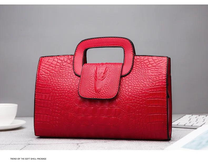 Accessories Women Shoulder PU Leather Handbag