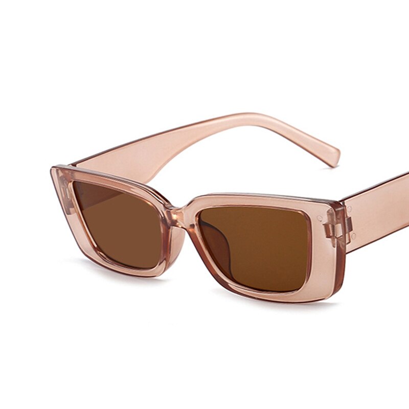 Accessories Women Vintage Retro Rectangle Sunglasses