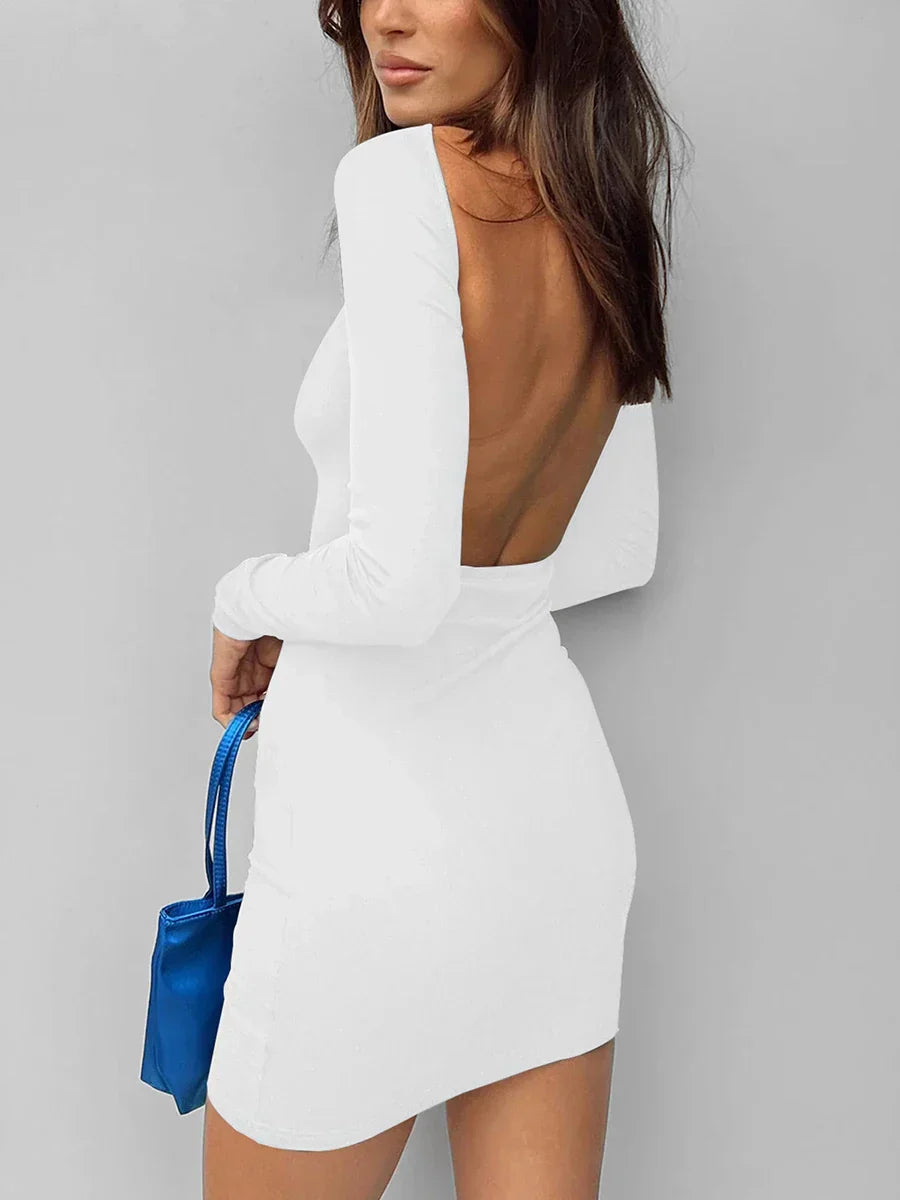 Women Casual Long Sleeve Dress
