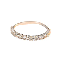 Sterling Silver 925 Cubic Zirconia Band Rings