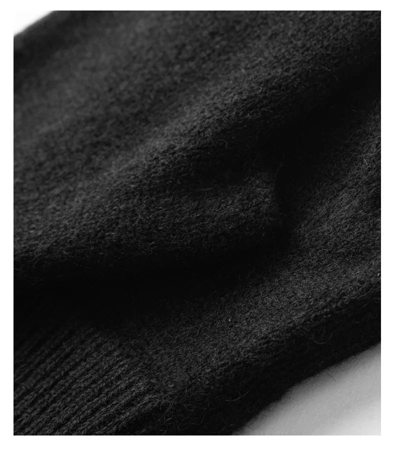Women 100% Cashmere Knitted Fingerless Thermal Gloves
